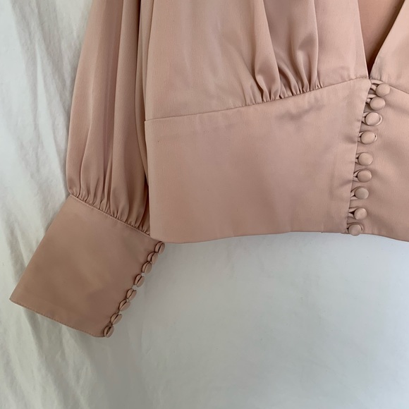 Custom Handmade Satin Top, Lirika Matoshi Inspired - Picture 2 of 6